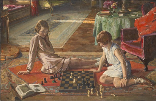 The Chess Players, John Lavery 1929.jpg